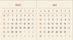 Multi-Month View